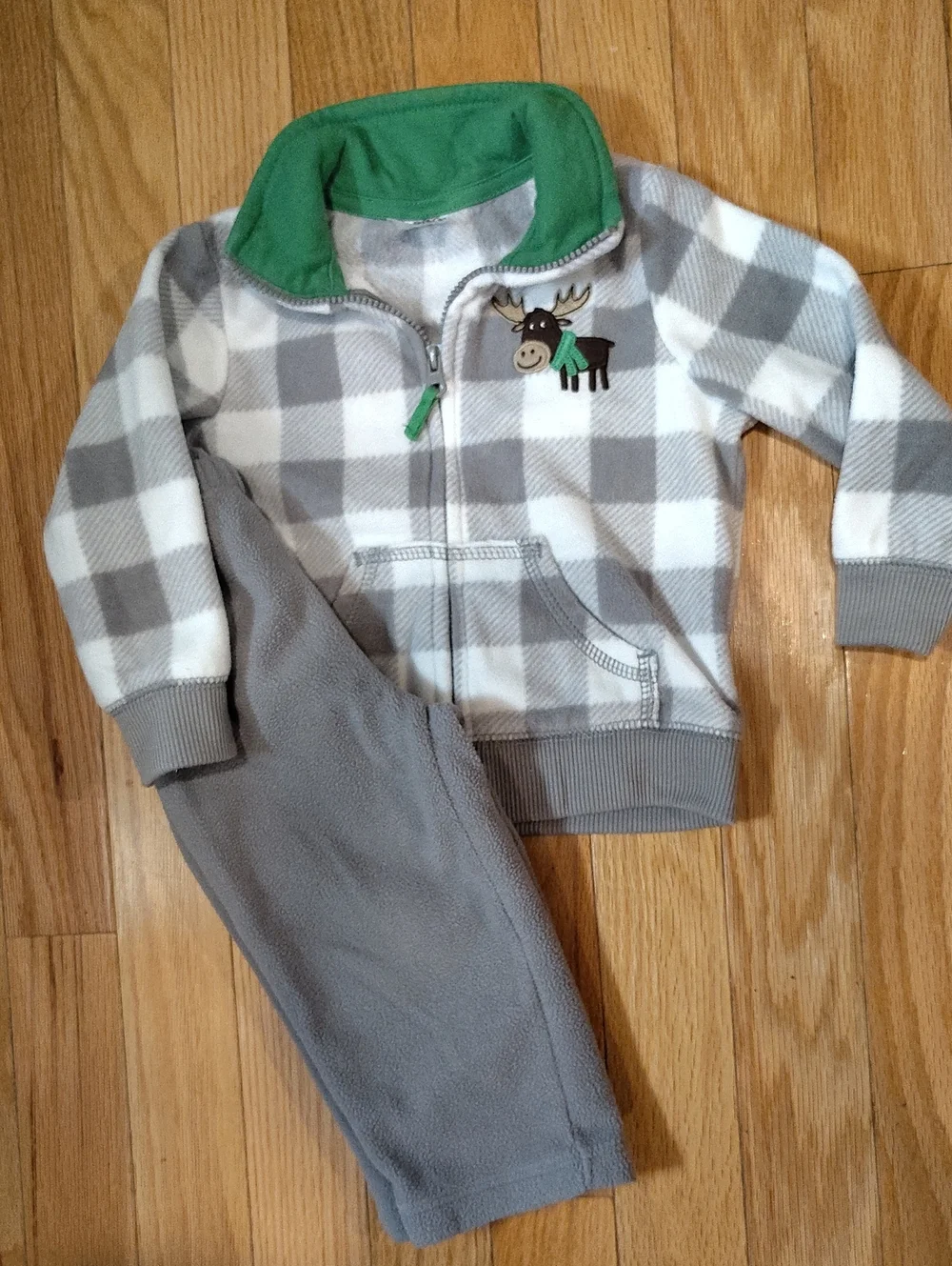 Carters boy gray&white